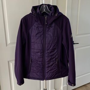 ZeroXposur Women's Purple Puffer Jacket